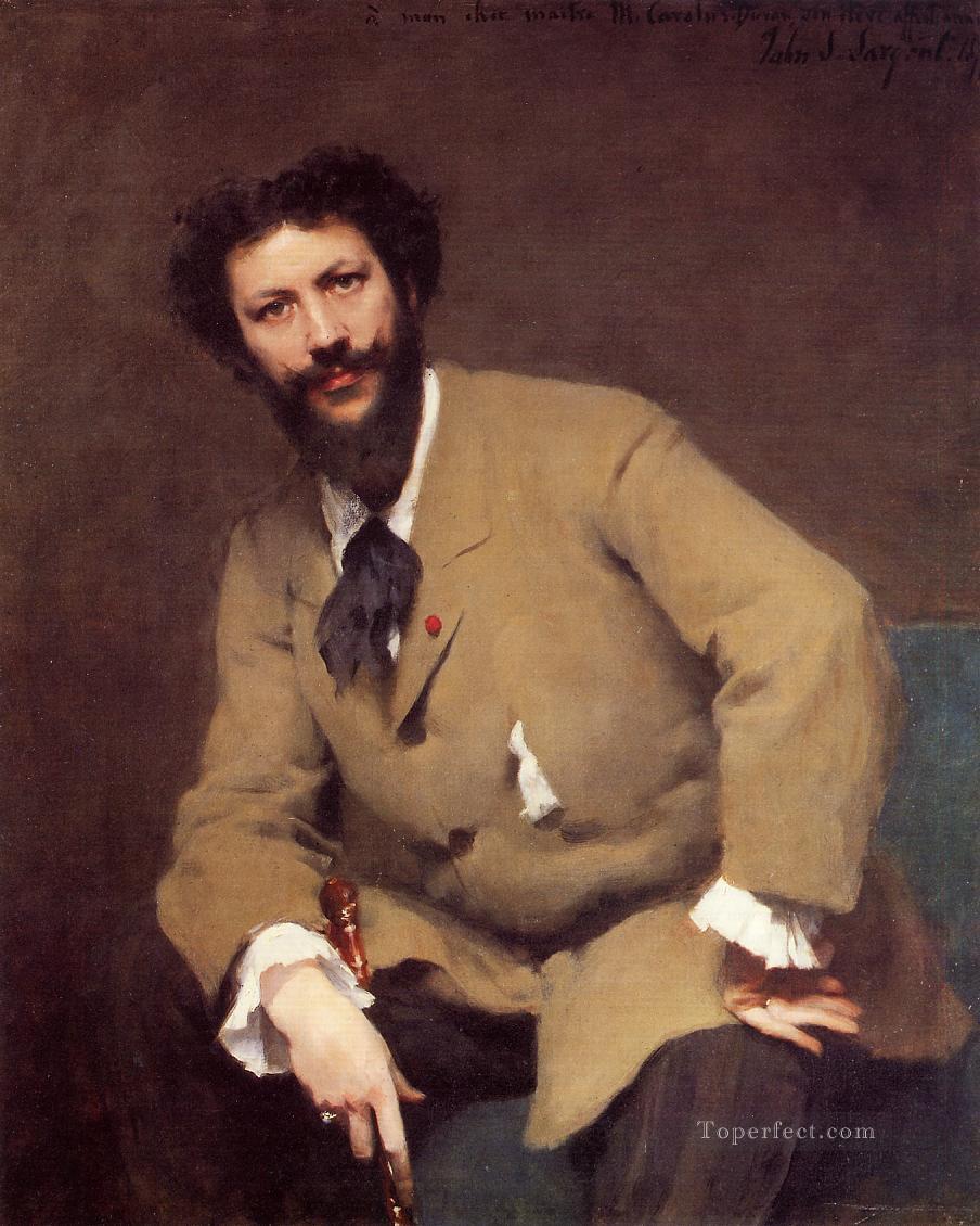 Carolus Duran portrait John Singer Sargent Oil Paintings